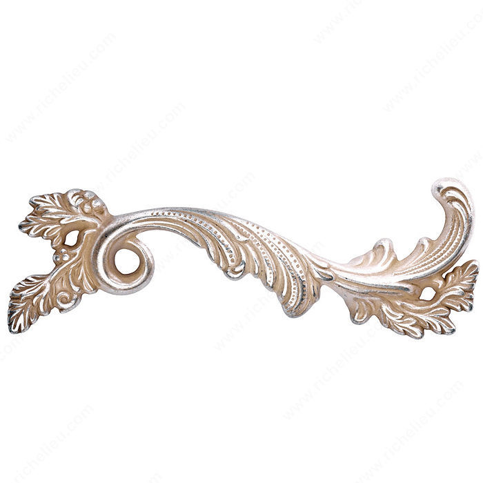 Traditional Brass Pull - 1507, Finish Valenza Gold, Location Right