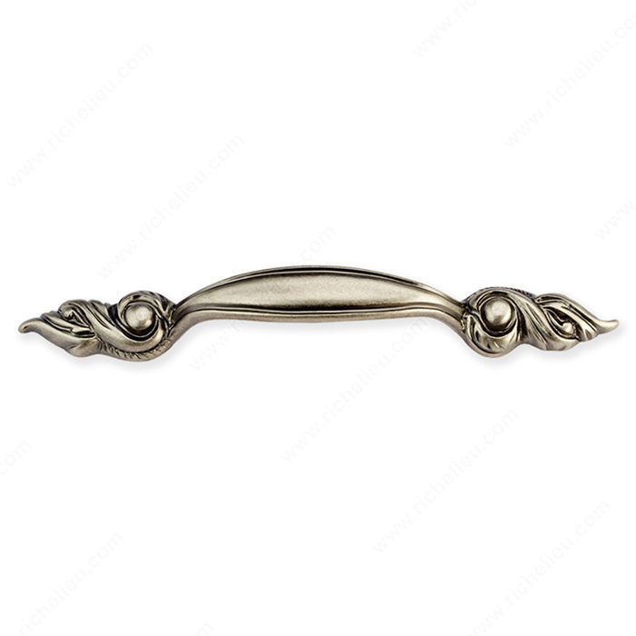 Traditional Metal Pull - 1511, Finish Faux Iron