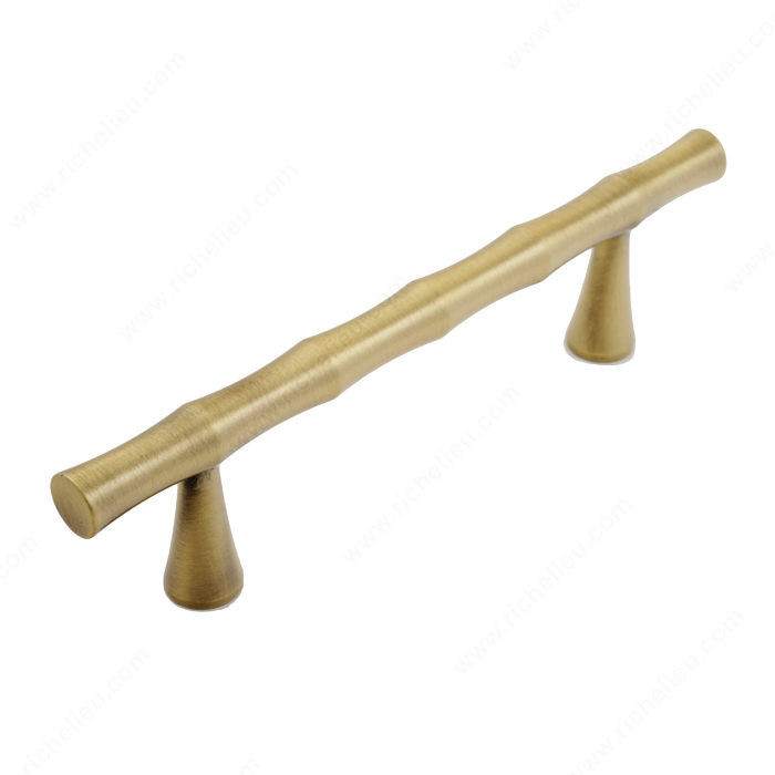Traditional Forged Iron Pull - LC15, Finish Antique Brass, Material Brass