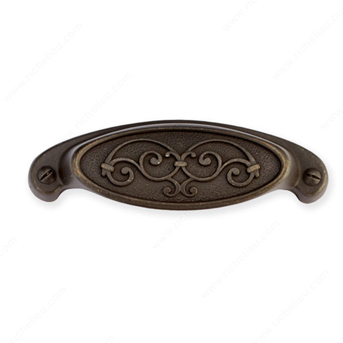 Traditional Metal Pull - 1516, Finish Old America