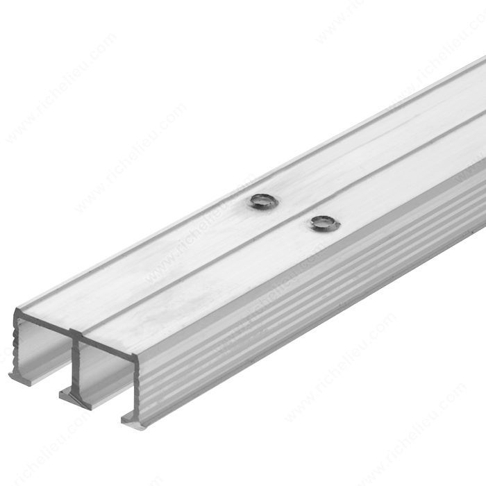 Double Roller Track for Recessed Installation,
