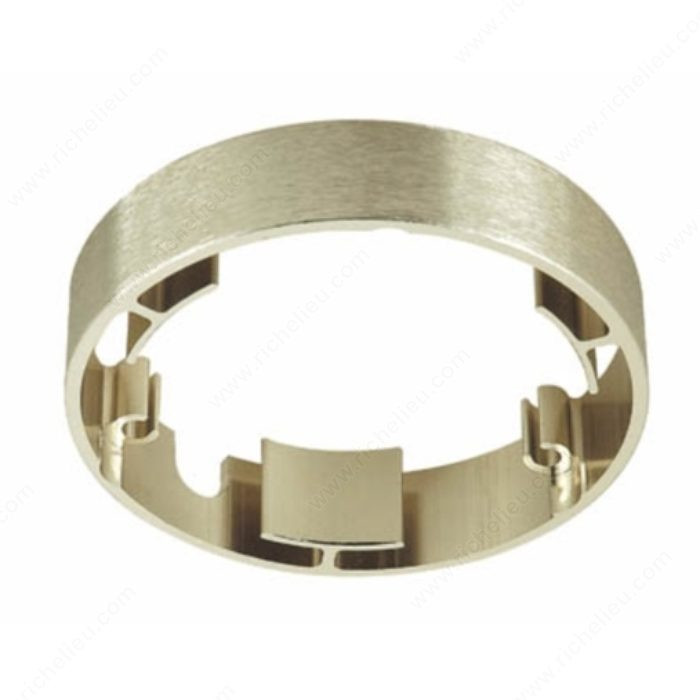 Trim Rings for 3W LED Lights, Finish Aluminum