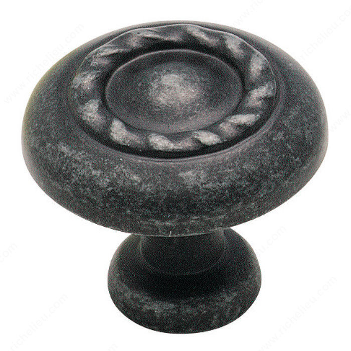 Transitional Zinc Oversized Knob - 1585, Finish Wrought Iron Dark, Diameter 11 in PRO-PACK 2