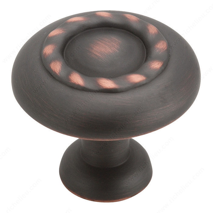 Transitional Zinc Oversized Knob - 1585, Finish Oil Rubbed Bronze, Diameter 11 in PRO-PACK 2