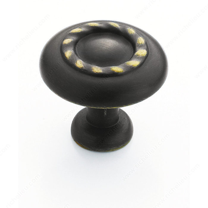 Transitional Zinc Oversized Knob - 1585, Finish Roman Bronze, Diameter 11 in PRO-PACK 2