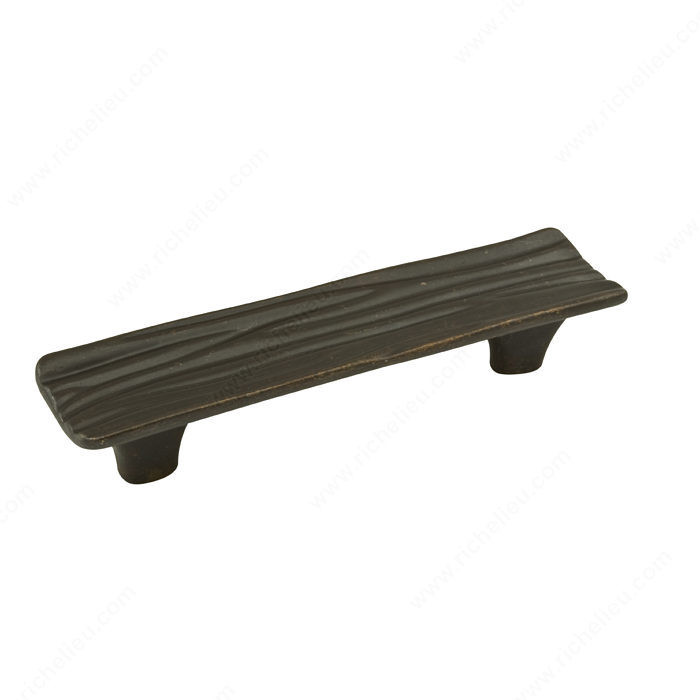 Transitional Metal Pull - 159, Center to Center 96 mm, Finish Old America, Length - Overall Dimensions 134 mm