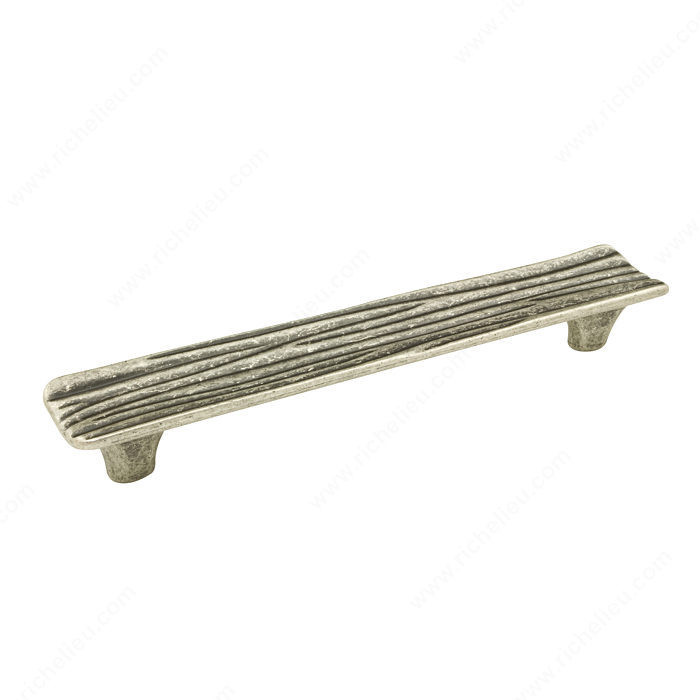 Transitional Metal Pull - 159, Center to Center 160 mm, Finish Faux Iron, Length - Overall Dimensions 200 mm