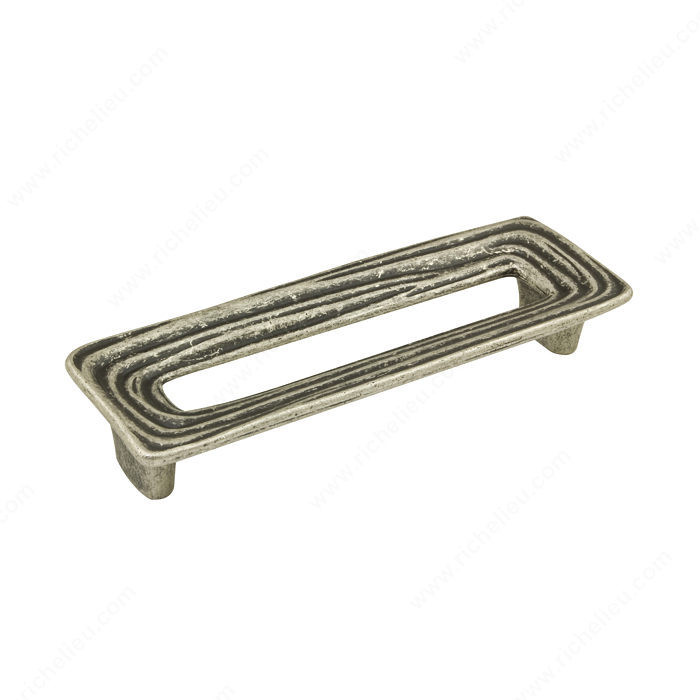 Transitional Metal Pull - 1601, Finish Faux Iron