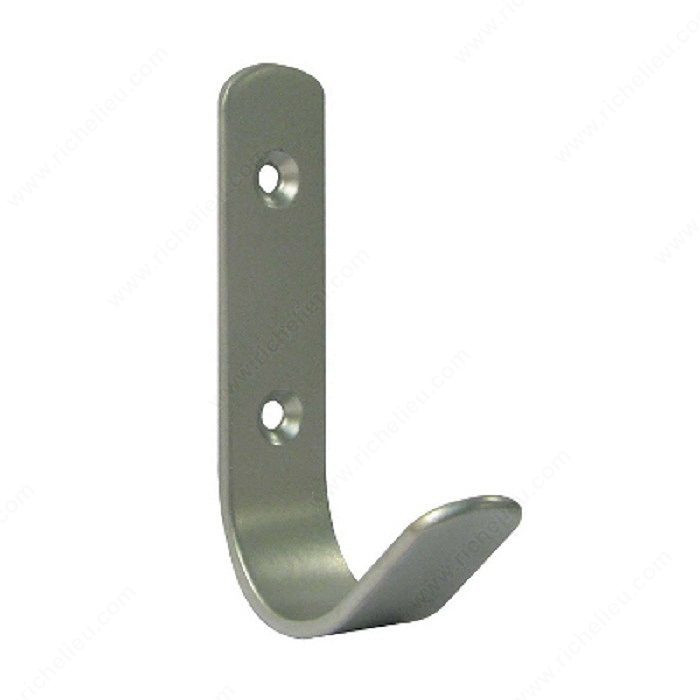 Utility Metal Hook - 76, Finish Grey PRO-PACK 5