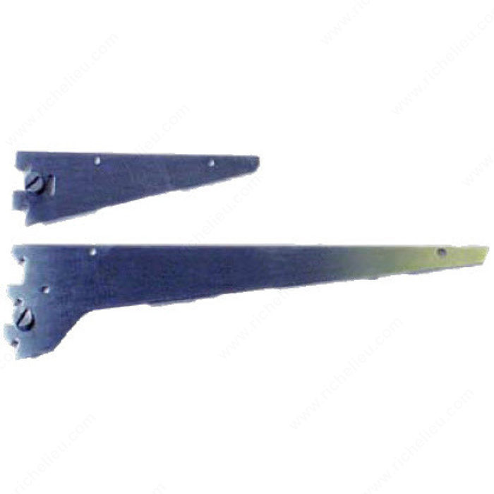 Medium Duty Cam-Lock Bracket without Lip, Length 14 in, Height 3 in, Hooks 3