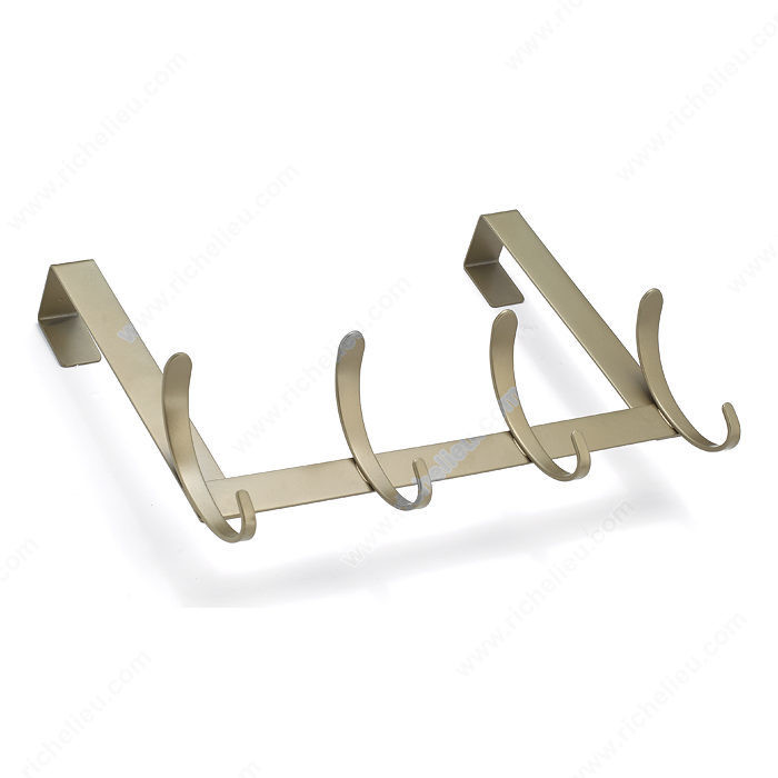 Contemporary Over-The-Door Hook - 174, Finish Pewter, Our Divisions Nystrom