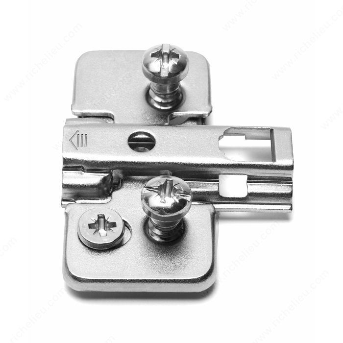 Pre-Mounted with Self-Tapping Screws and Cam Adjustment, Height 2 mm PRO-PACK 5