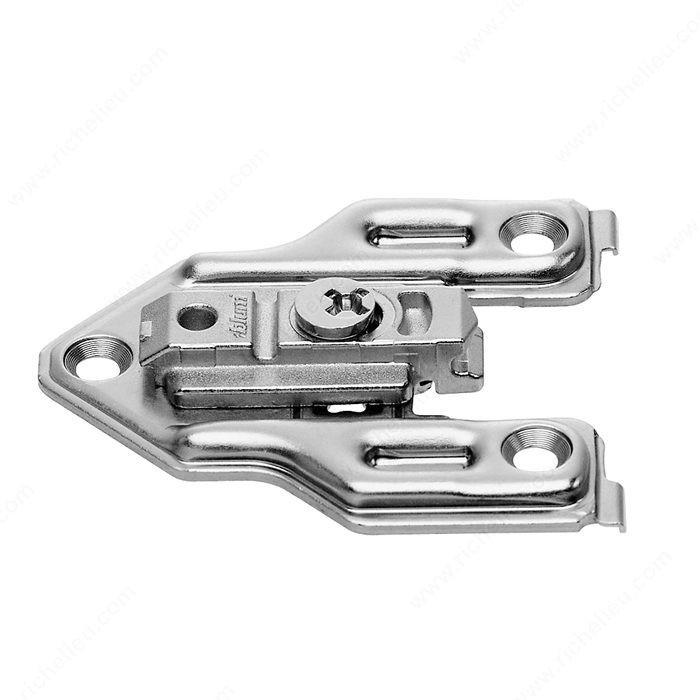 Face Frame Cam Adapter Plate, Center Mount, Height 4.5 mm PRO-PACK 10