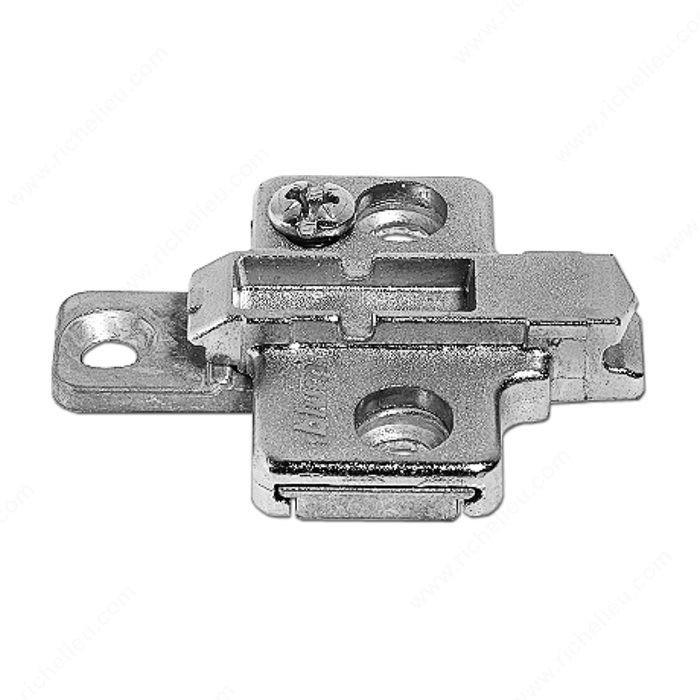 Two-Piece Wing Mounting Plate, Height 0 mm PRO-PACK 10