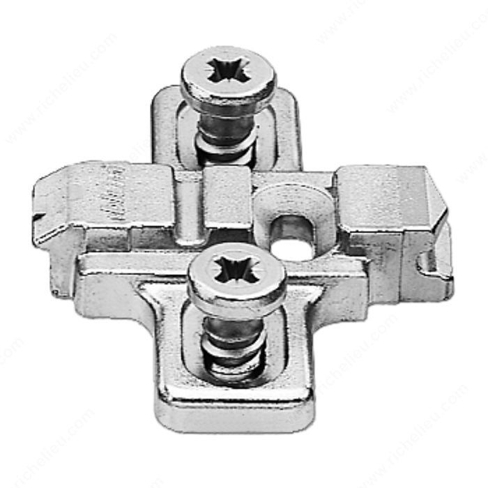 One-Piece Wing Mounting Plate, Height 3 mm PRO-PACK 10