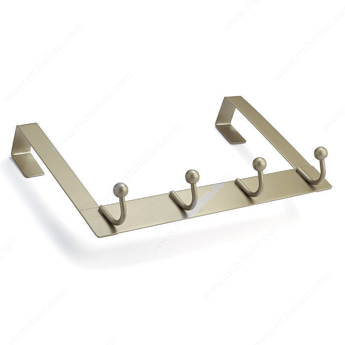 Utility Over-The-Door Hook- 174, Finish Matte Nickel, Our Divisions Nystrom