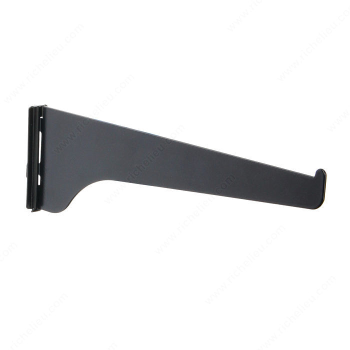General Duty Bracket #180, Length 8 in, Color / Finish Black PRO-PACK 5