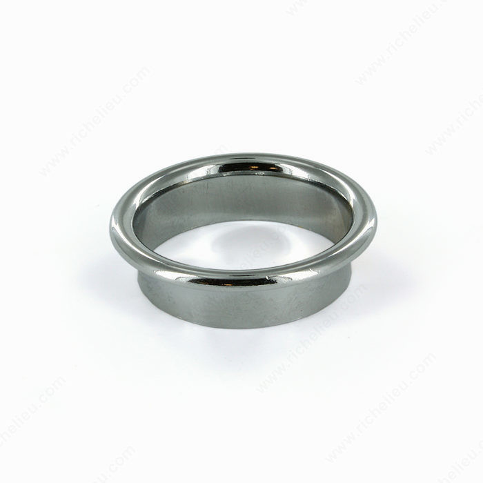 Rosette, Cylinder Diameter 22.4 mm, Cylinder Length 6 mm, Finish Nickel, Height 8 mm PRO-PACK 10