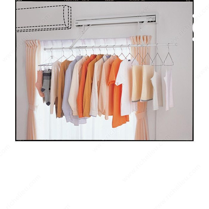 Clothes Drying System Wall Mount,