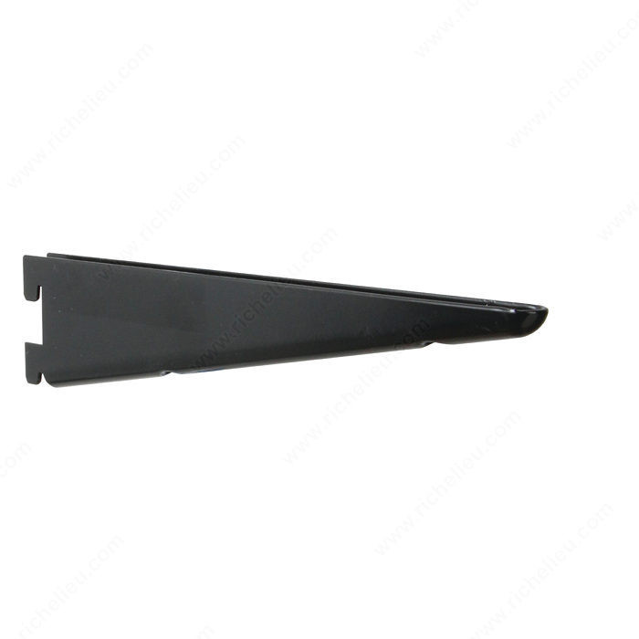 Heavy-Duty Bracket #182, Length 14 1/2 in, Color / Finish Black PRO-PACK 3