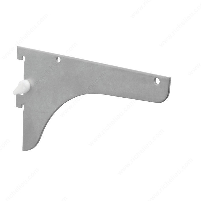 Heavy-Duty Bracket with Lock Lever #186, Length 8 in, Color / Finish Anochrome PRO-PACK 2