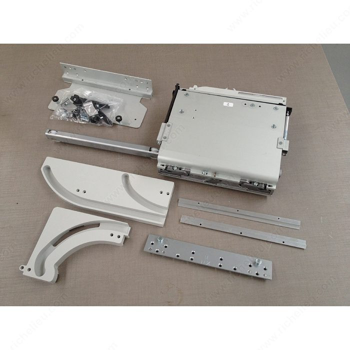 Online Systems Hardware Set, Opening Right-Hand Opening, Weight Capacity per Door Max. 55 kg