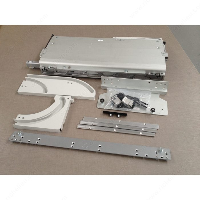 Online Systems Hardware Set, Opening Right-Hand Opening, Weight Capacity per Door Max. 85 kg