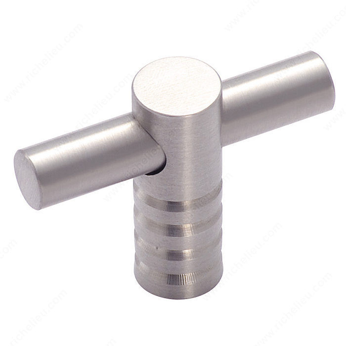 Contemporary Stainless Steel T-Knob - 19006,