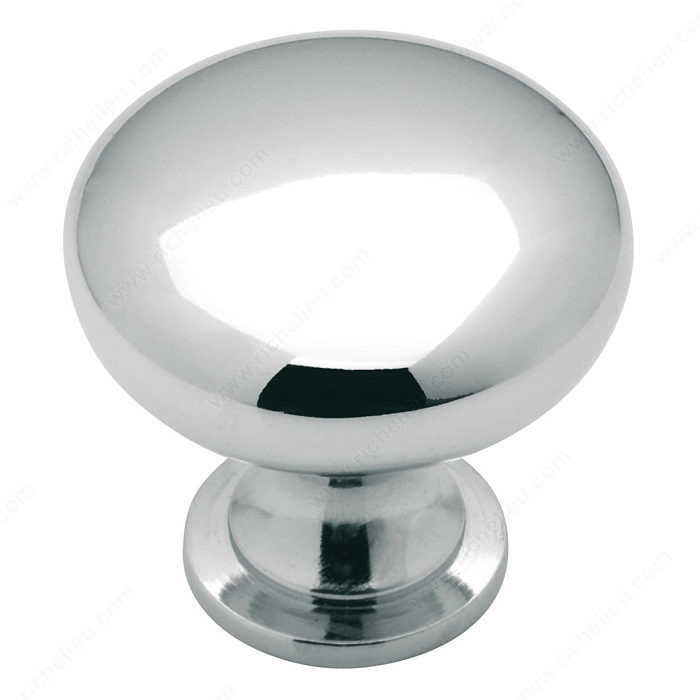 Allison Zinc Knob - 1910, Finish Chrome PRO-PACK 5