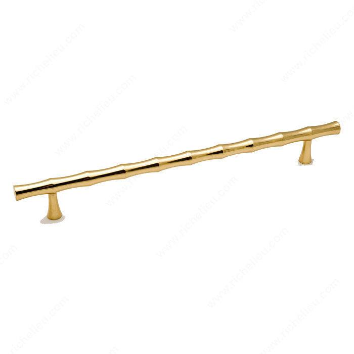 Traditional Forged Iron Pull - 1915, Finish Polished Brass, Material Brass