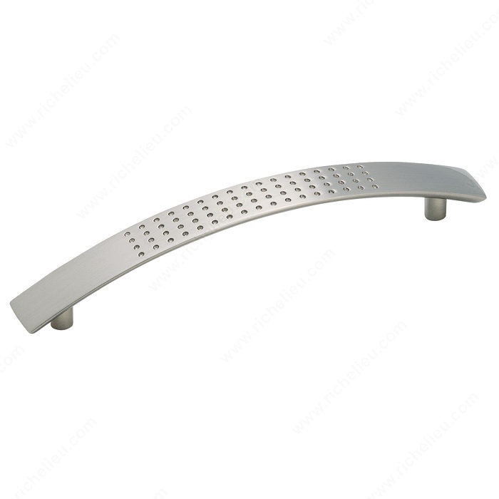 Contemporary Zinc Pull - 19205, Finish Satin Nickel