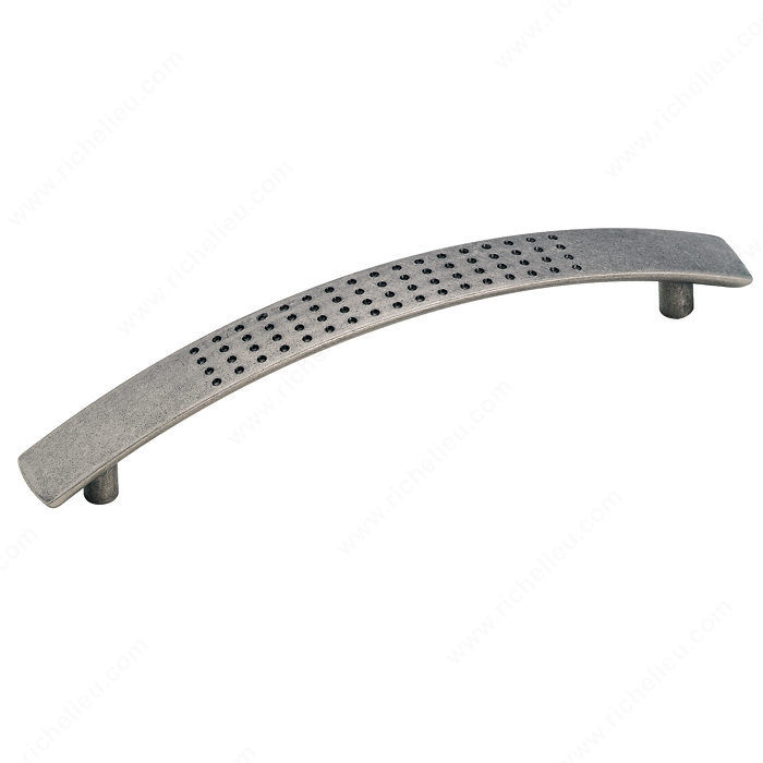 Contemporary Zinc Pull - 19205, Finish Weathered Nickel