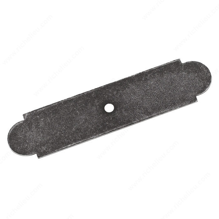 Backplate - 19207, Finish Wrought Iron Dark