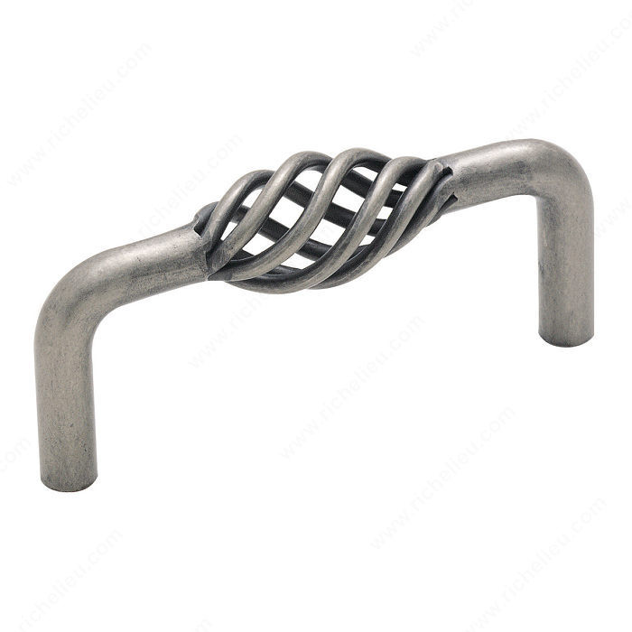 Traditional Zinc Pull - 19322, Finish Weathered Nickel