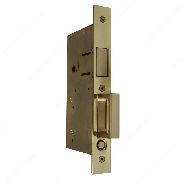 Pocket Door Strike/Pull, Finish Brushed Chrome