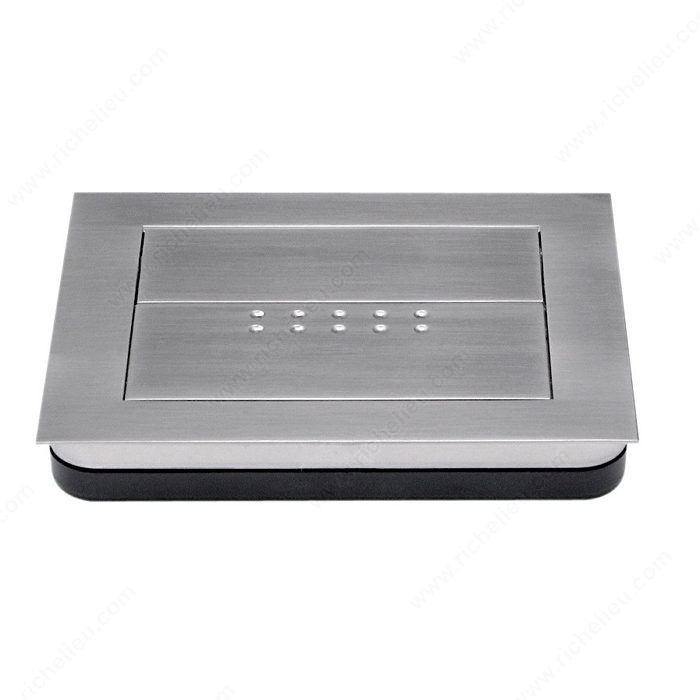 Contemporary Recessed Metal Pull - 2011,