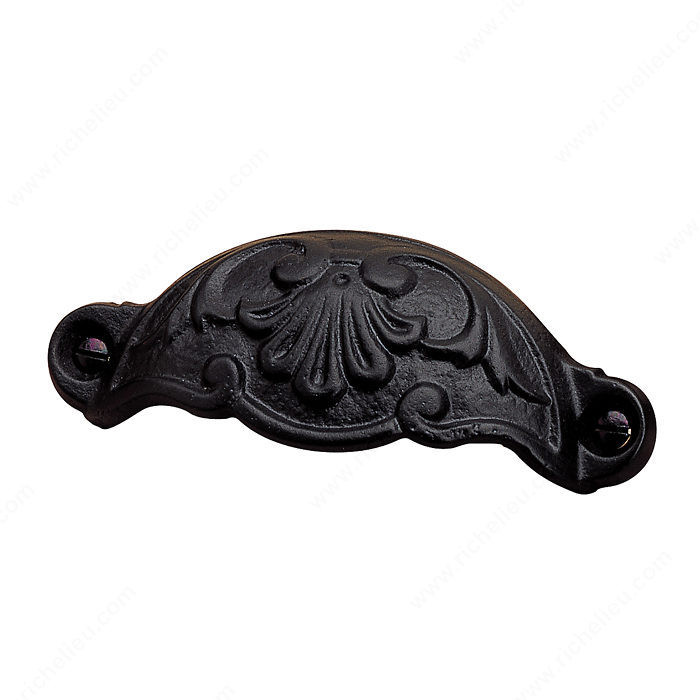 Traditional Forged Iron Pull - 2021, Finish Matte Black