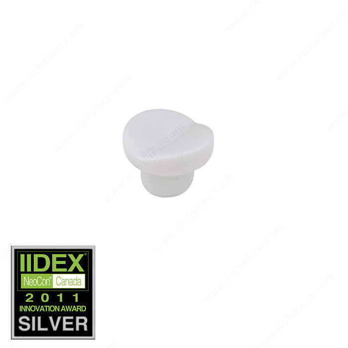 Porcelain Knob - 2043, Porcelain, Diameter - Overall Dimensions 25 mm