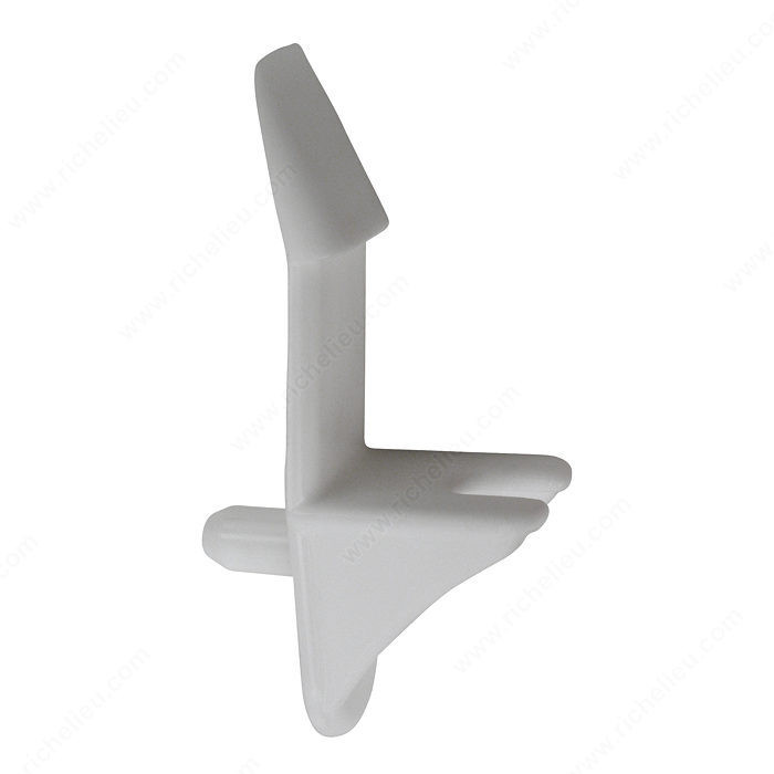 Locking Shelf Pin - 5 mm, Finish White