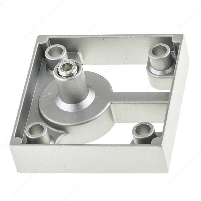 Contemporary Furniture Leg - 2060, Adjustable screw- in leg, Finish Aluminum