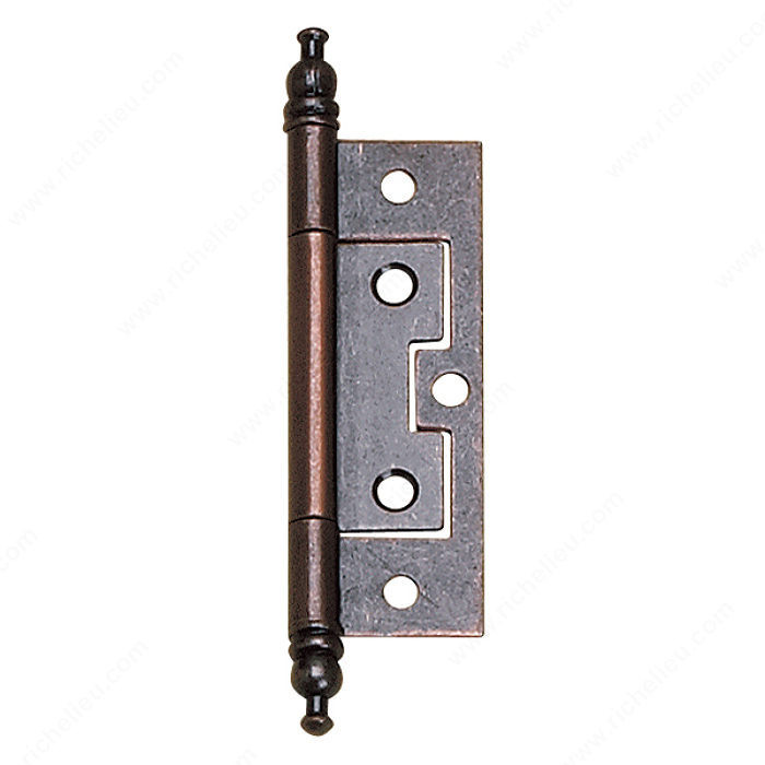 Classic Metal Bifold Hinge - 20643, Finish Distressed Antique Copper, Finish Number M41 PRO-PACK 3