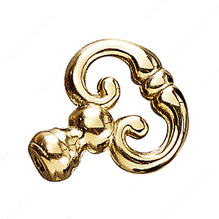 Metal Mock Key - 20803, Finish Brass