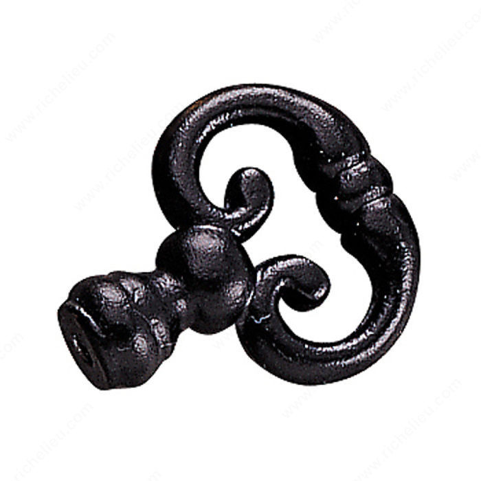 Metal Mock Key - 20803, Finish Matte Black