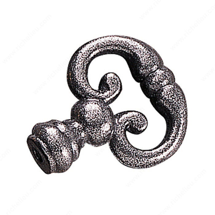 Metal Mock Key - 20803, Finish Natural Iron