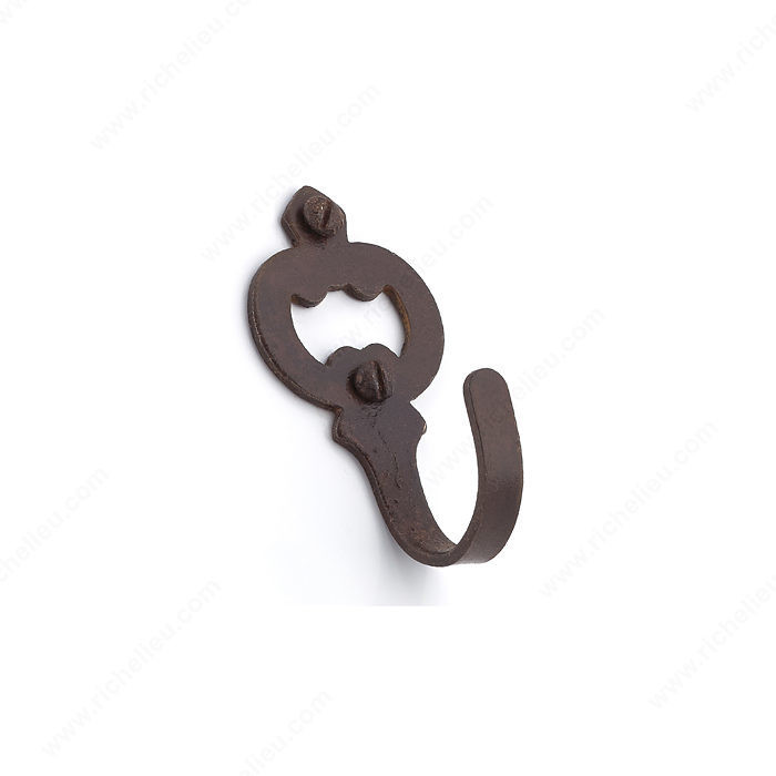 Classic Metal Hook - 2090, Finish Rust