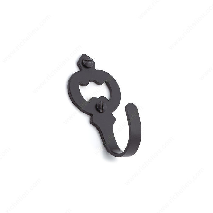 Classic Metal Hook - 2090, Finish Matte Black