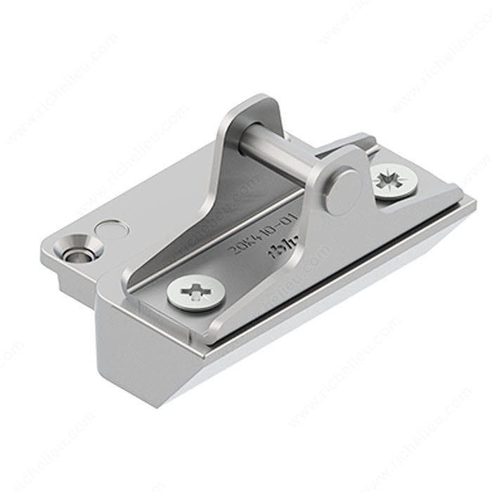 Door mounting plate for Aventos HK-XS, Door Type Narrow Aluminum Frame Doors PRO-PACK 3