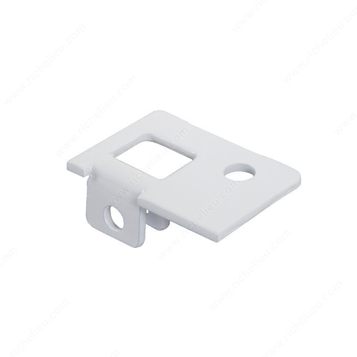 Shelf End Rest, Finish White PRO-PACK 3