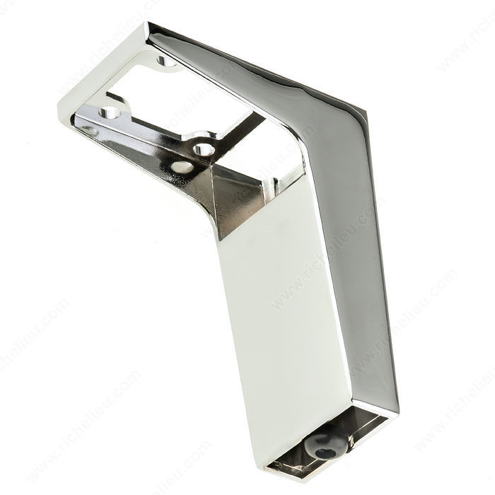 Contemporary Furniture Leg - 2111, Adjustable screw- in leg, Finish Chrome