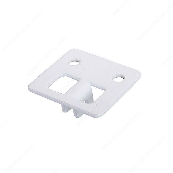 Center Shelf Rest, Finish White PRO-PACK 3